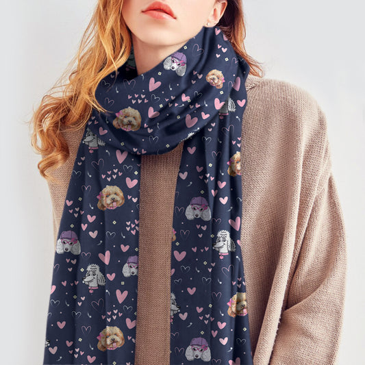Give Your Heart To Your Poodle - Follus Scarf