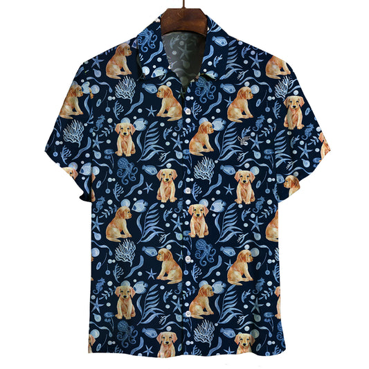 Golden Retriever - Hawaiian Shirt V3
