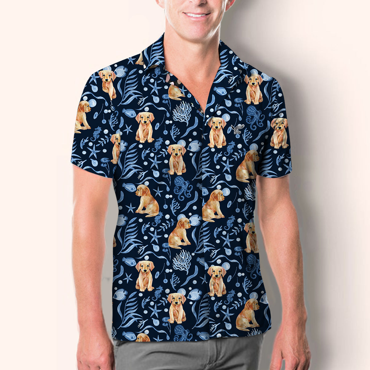 Golden Retriever - Hawaiian Shirt V3