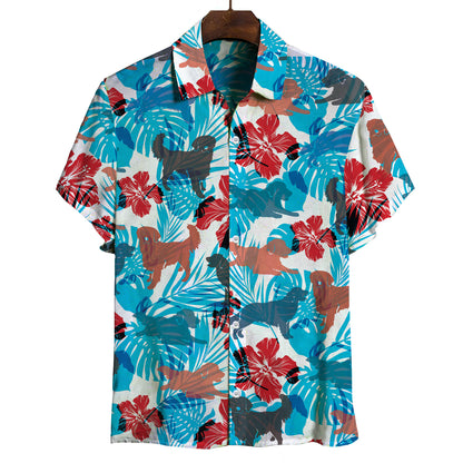 Golden Retriever - Hawaiian Shirt V1