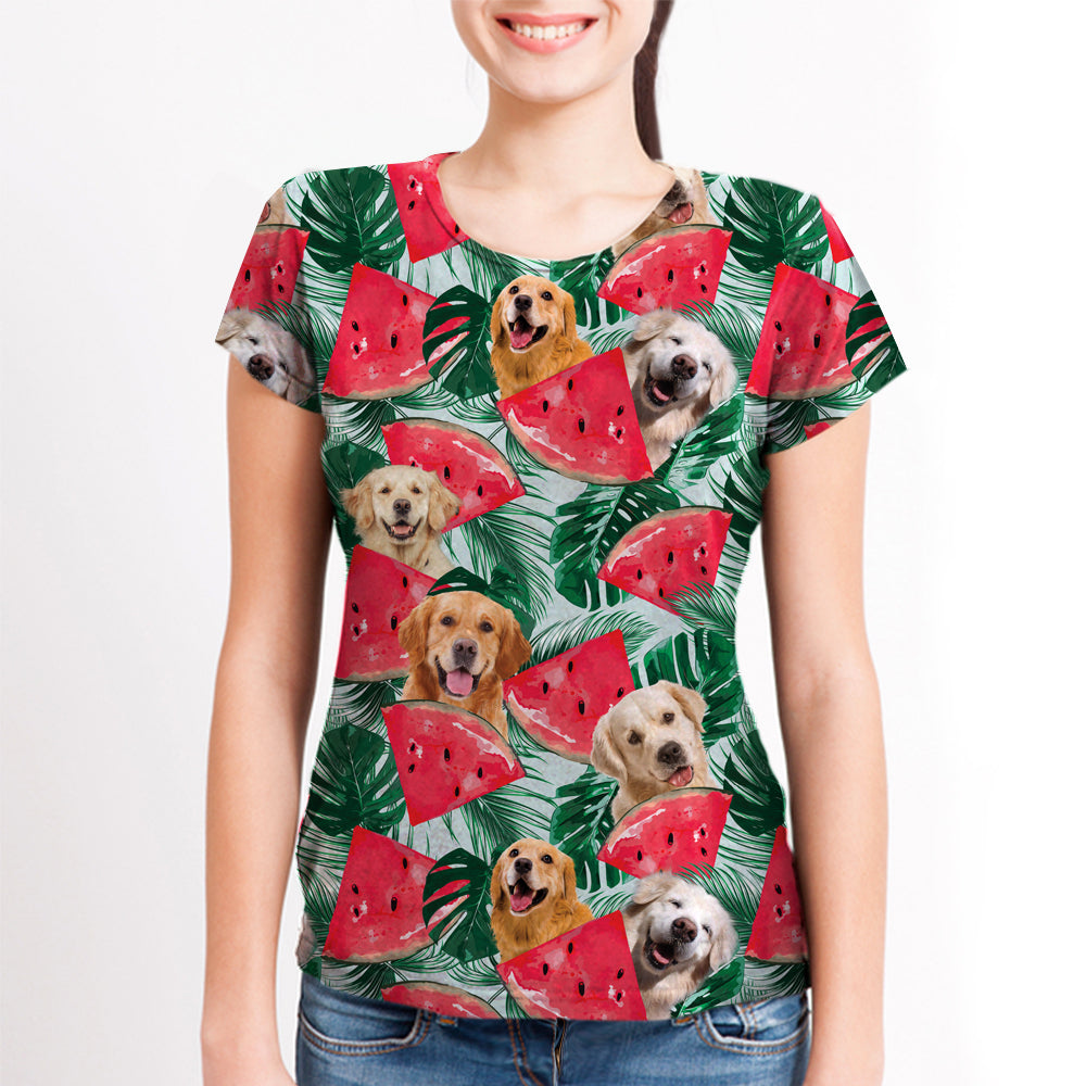 Golden Retriever - Hawaii-T-Shirt V2