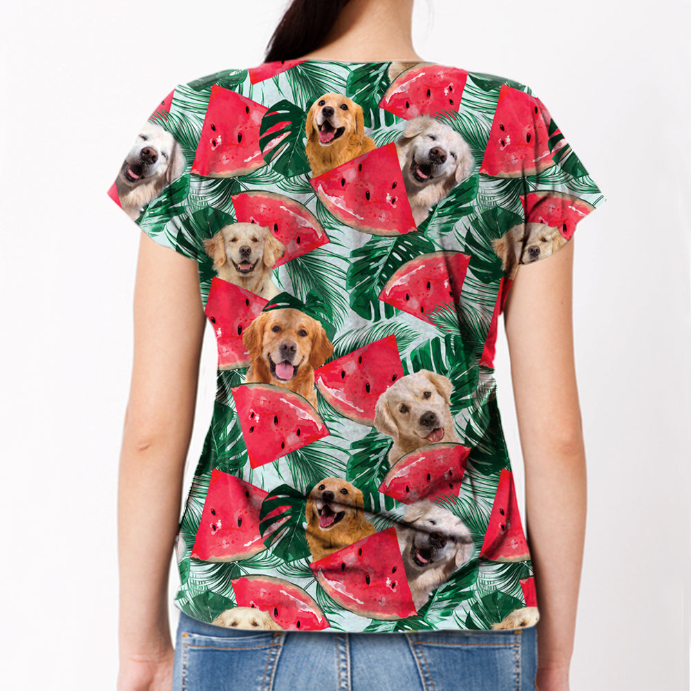 Golden Retriever - Hawaii-T-Shirt V2