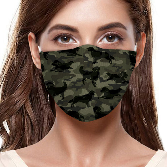 Masque F camouflage Golden Retriever V1