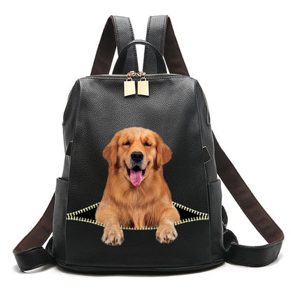 Golden Retriever Backpack V2