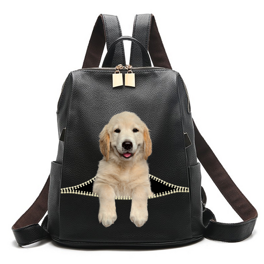 Golden Retriever Backpack V1