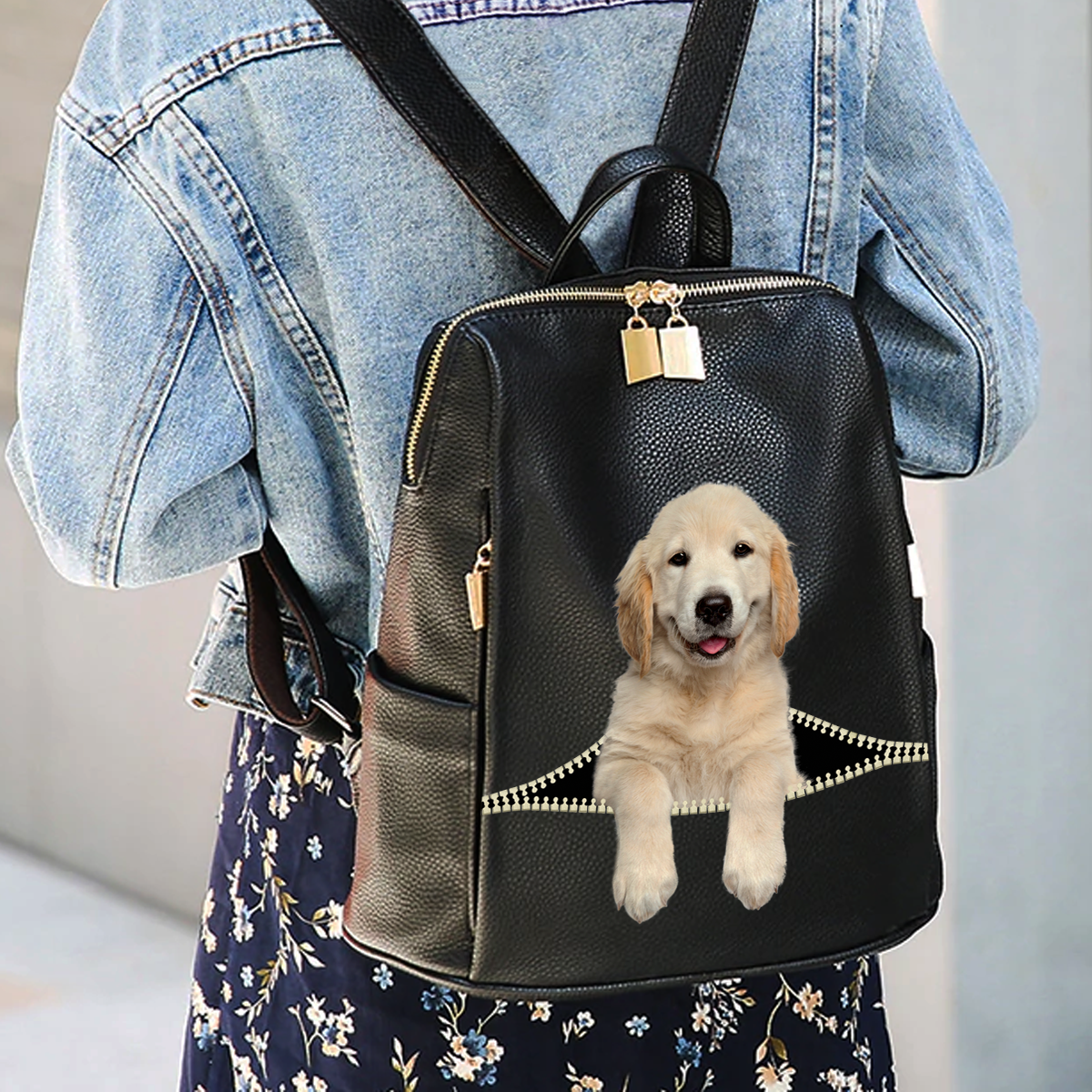 Golden Retriever Rucksack V1