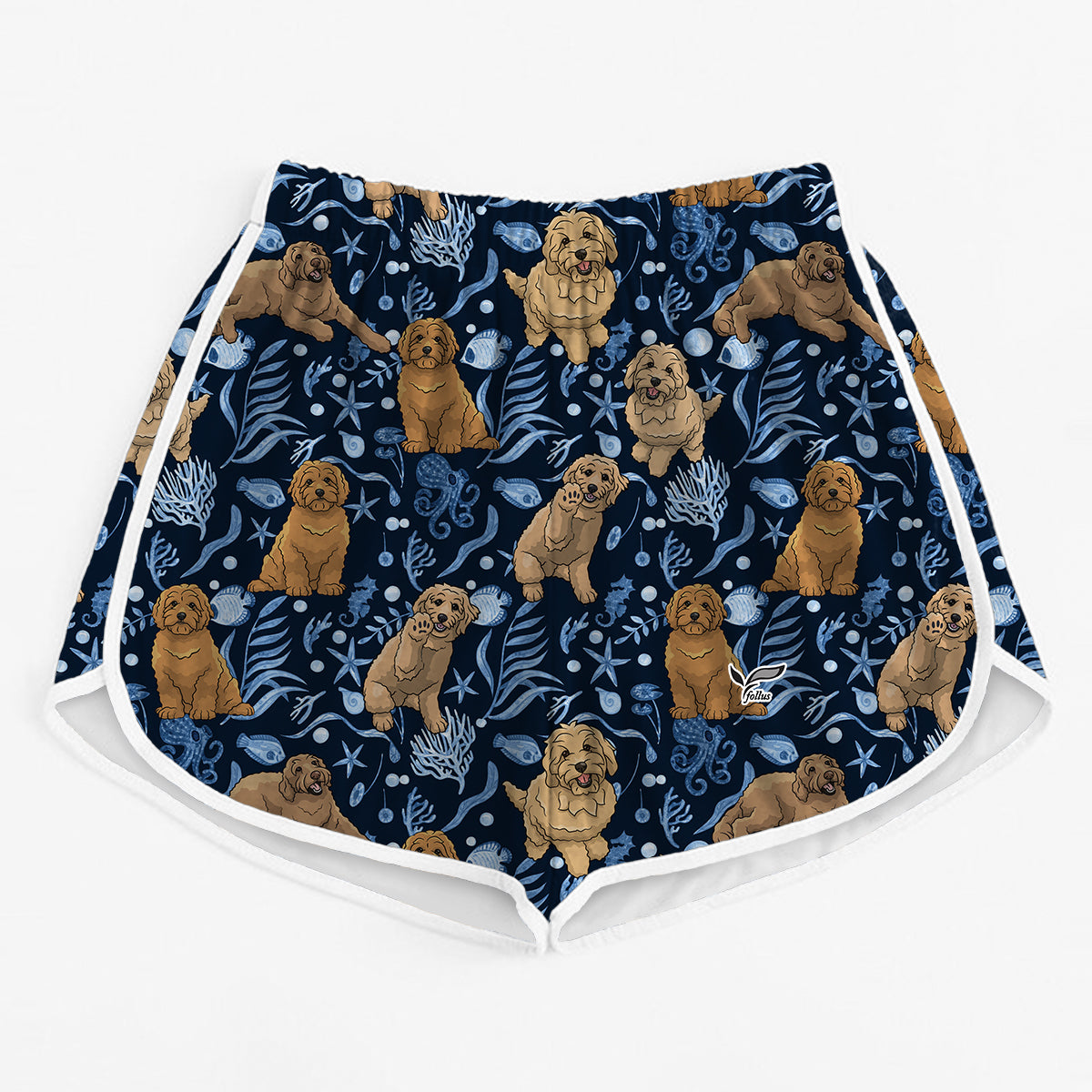 Goldendoodle - Short de course coloré pour femmes V3
