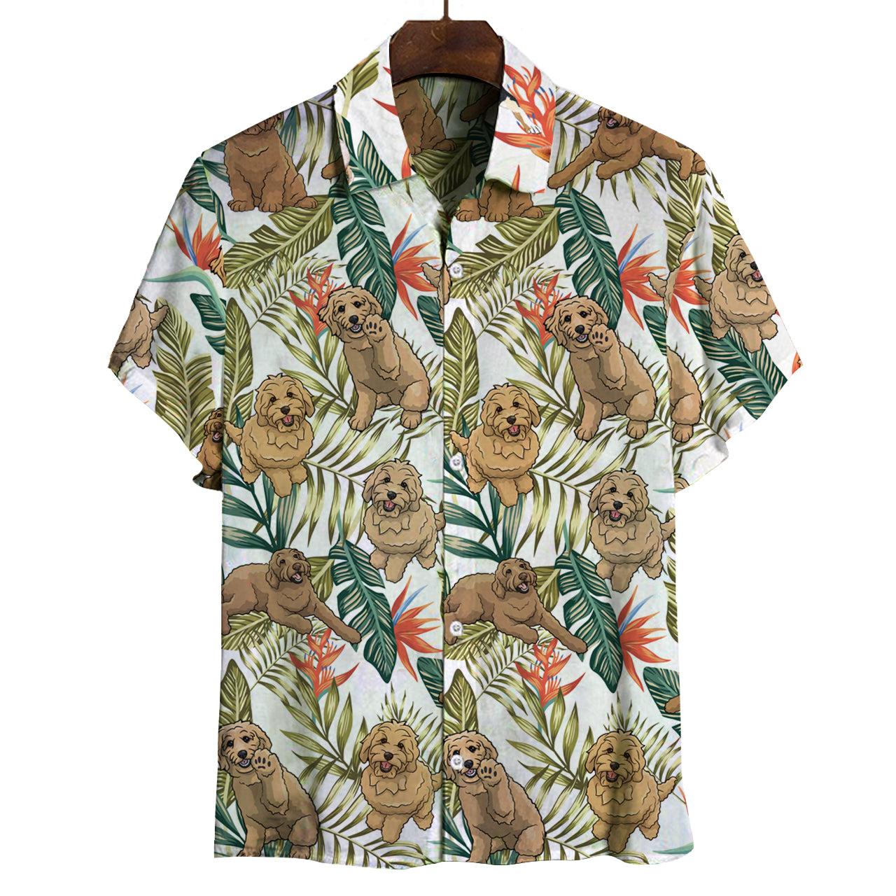 Goldendoodle - Hawaiihemd V2