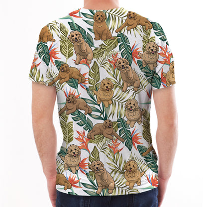 Goldendoodle - T-shirt hawaïen V2