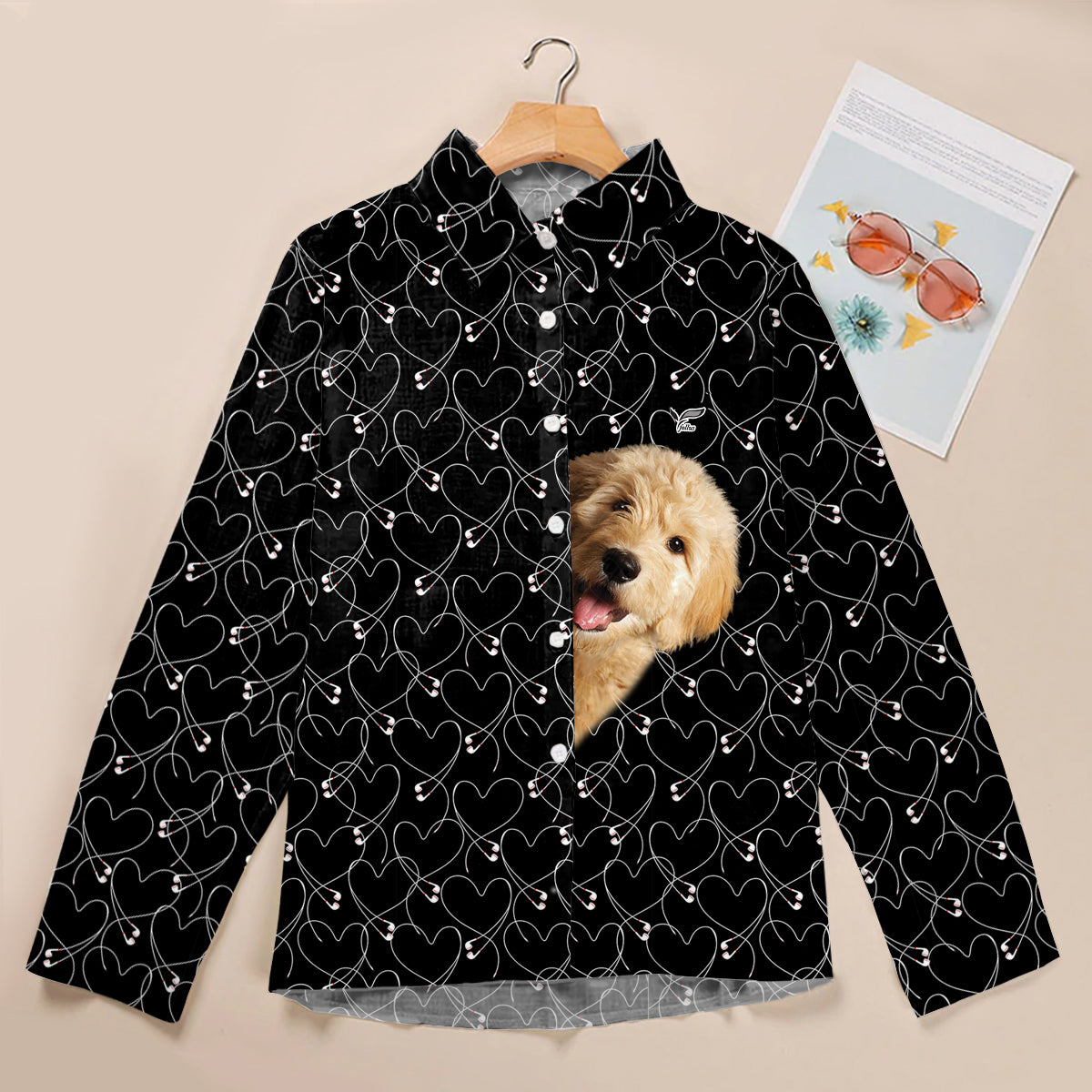 Goldendoodle Will Steal Your Heart - Follus Women's Long-Sleeve Shirt