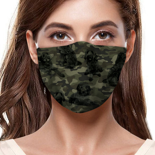 Masque F camouflage Goldendoodle V1