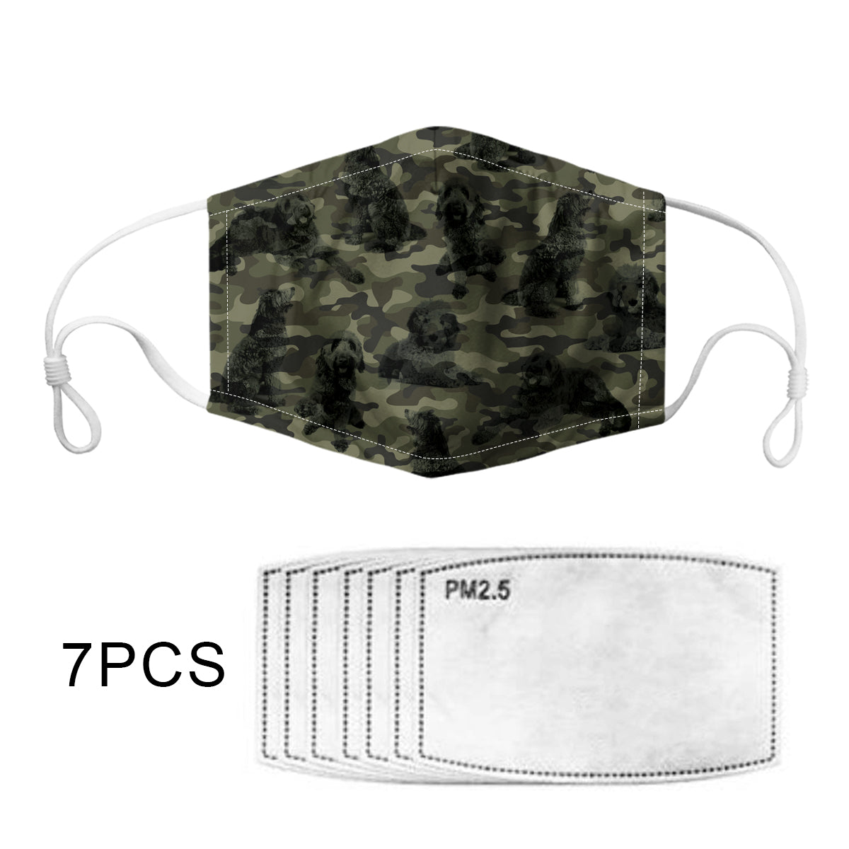 Goldendoodle Camo F-Maske V1