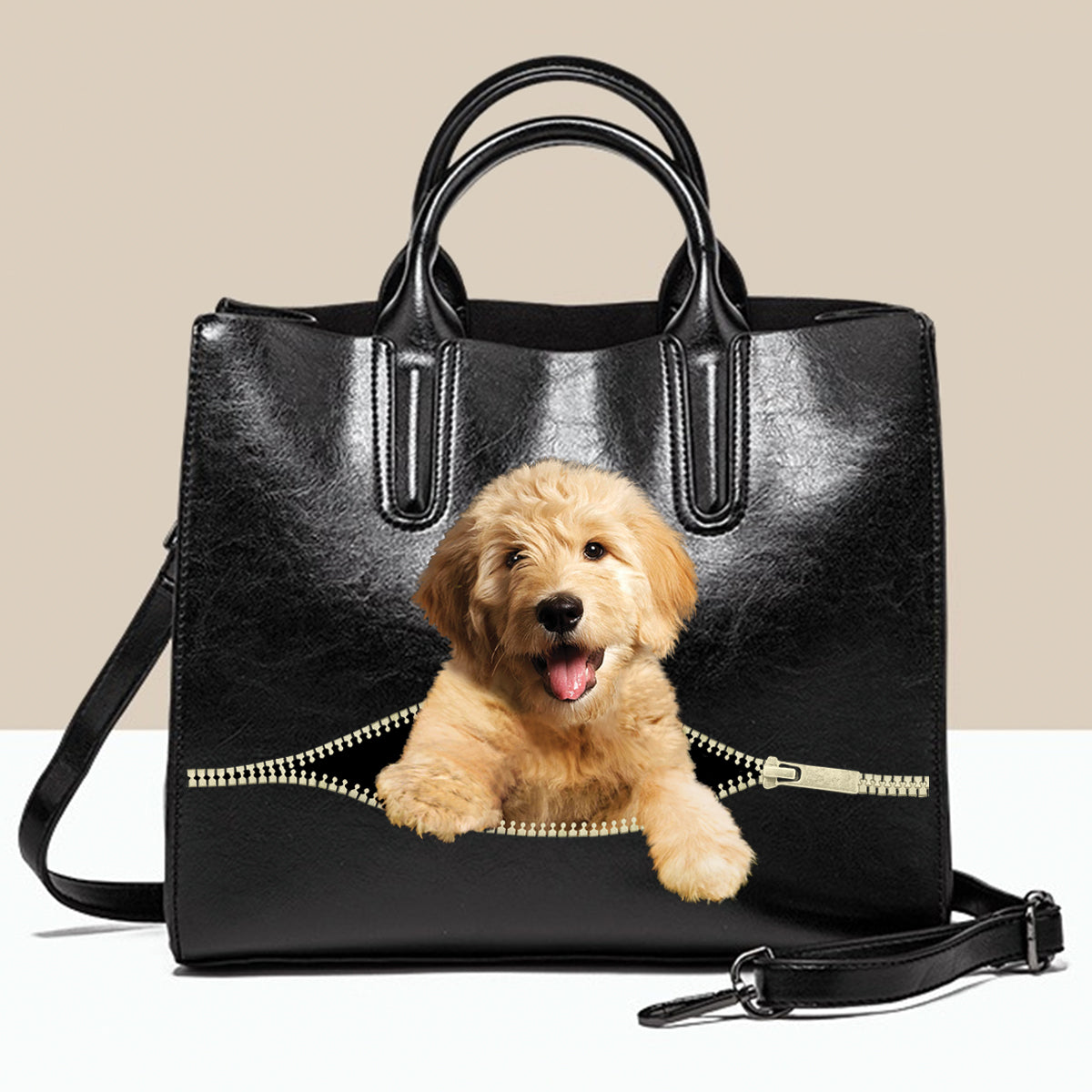 Goldendoodle Luxury Handbag V2