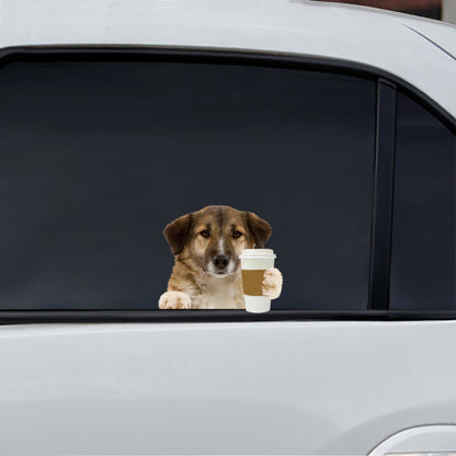 Good Morning - Aidi Car/ Door/ Fridge/ Laptop Sticker V1