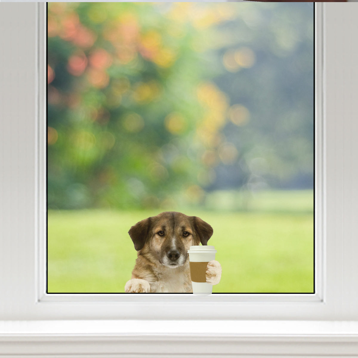 Good Morning - Aidi Car/ Door/ Fridge/ Laptop Sticker V1