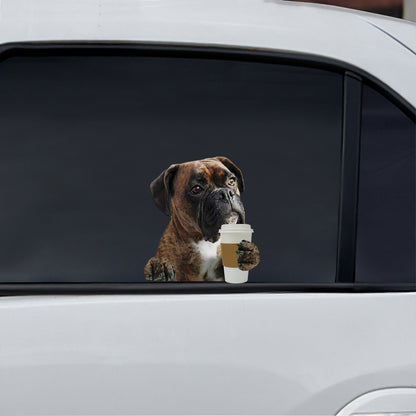 Good Morning - Boxer Car/ Door/ Fridge/ Laptop Sticker V2