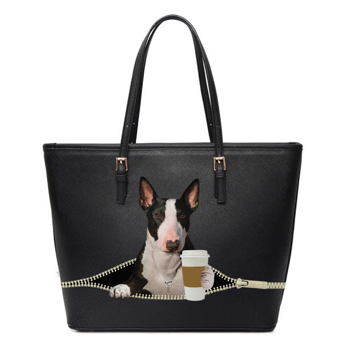 Good Morning - Bull Terrier Tote Bag V1