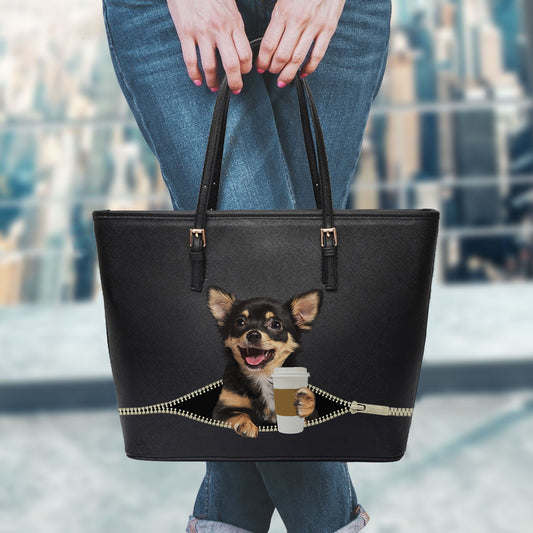 Guten Morgen – Chihuahua-Einkaufstasche V1
