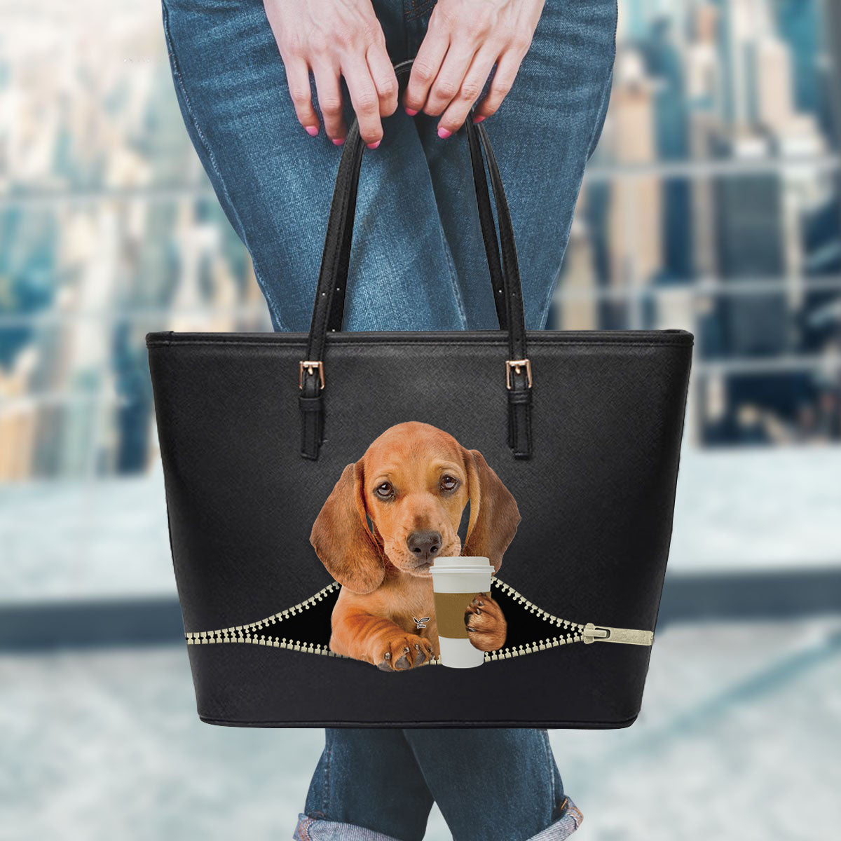 Good Morning - Dachshund Tote Bag V2