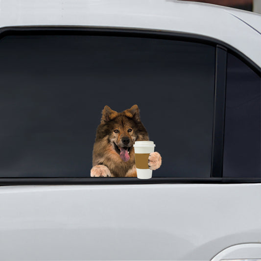 Good Morning - Eurasier Car/ Door/ Fridge/ Laptop Sticker V1