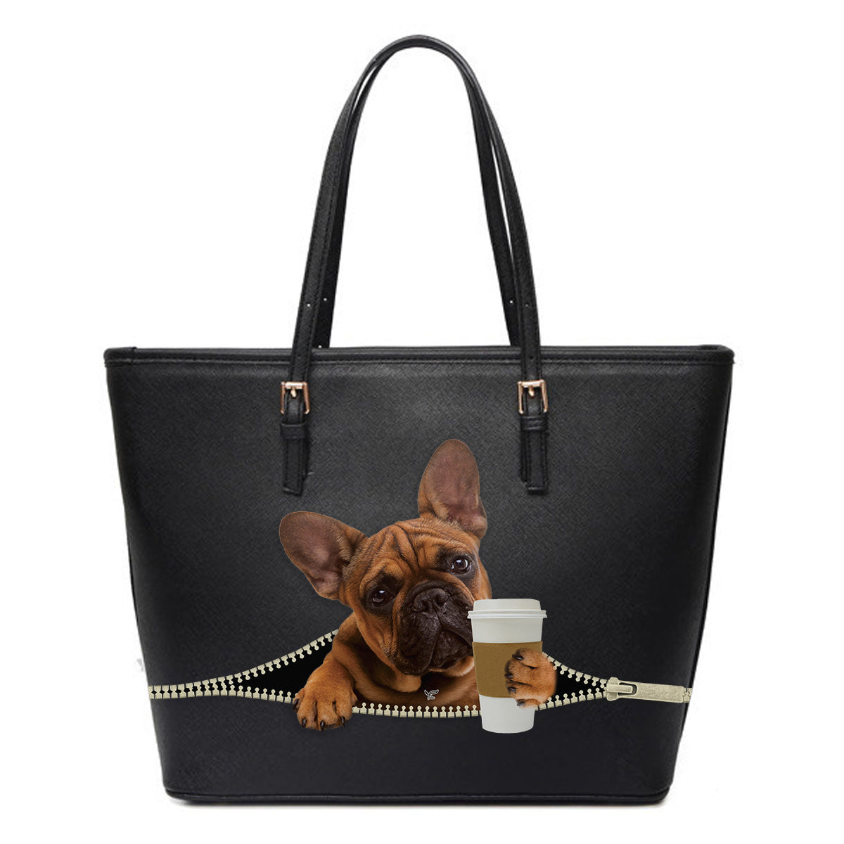 Good Morning - French Bulldog Tote Bag V2