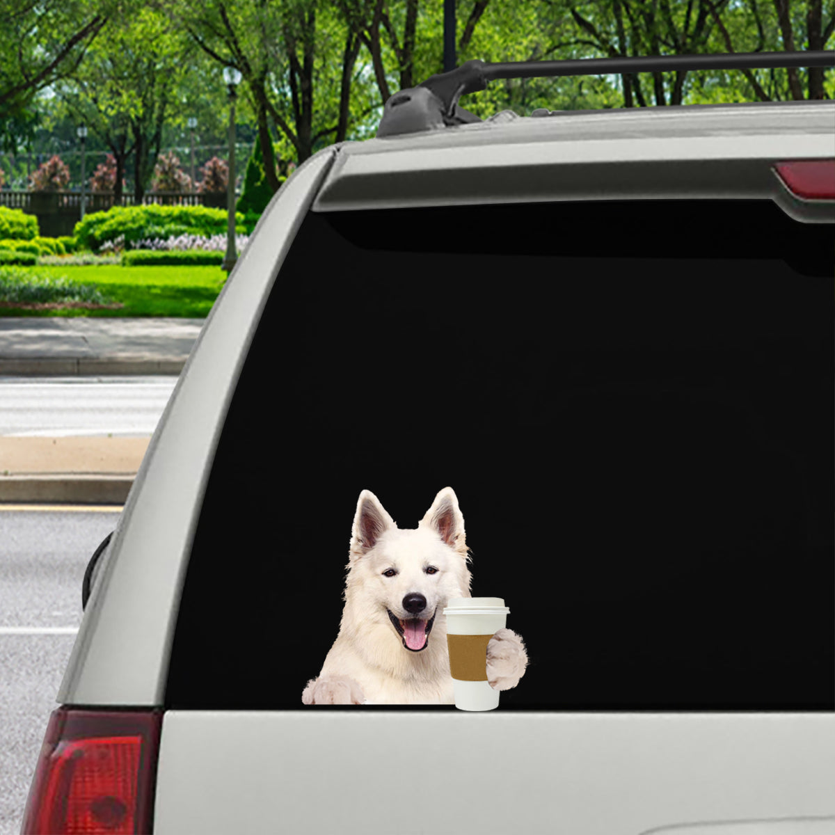 Good Morning - German Shepherd Car/ Door/ Fridge/ Laptop Sticker V2