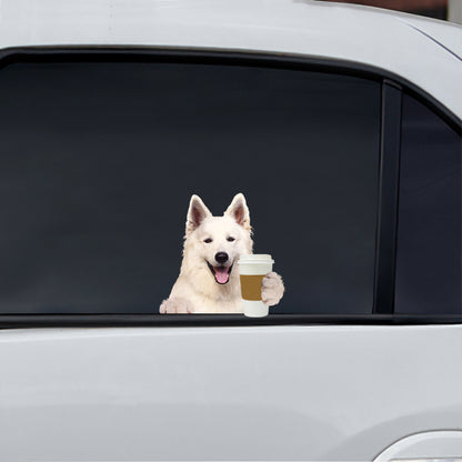 Good Morning - German Shepherd Car/ Door/ Fridge/ Laptop Sticker V2