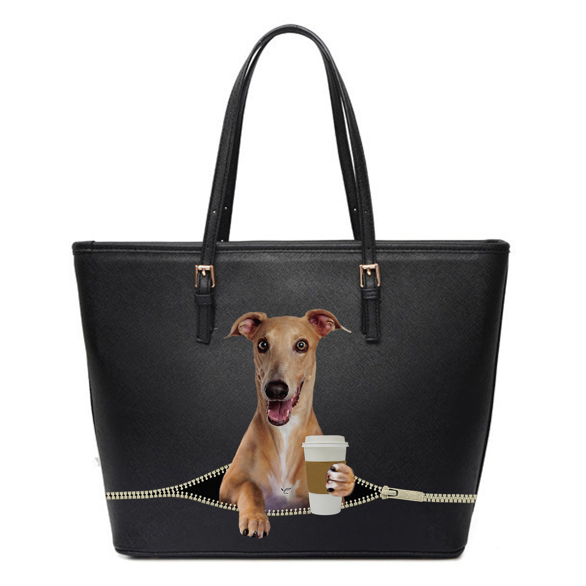 Good Morning - Greyhound Tote Bag V1