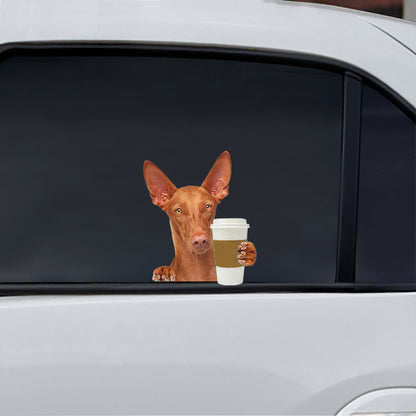 Good Morning - Pharaoh Hound Car/ Door/ Fridge/ Laptop Sticker V1