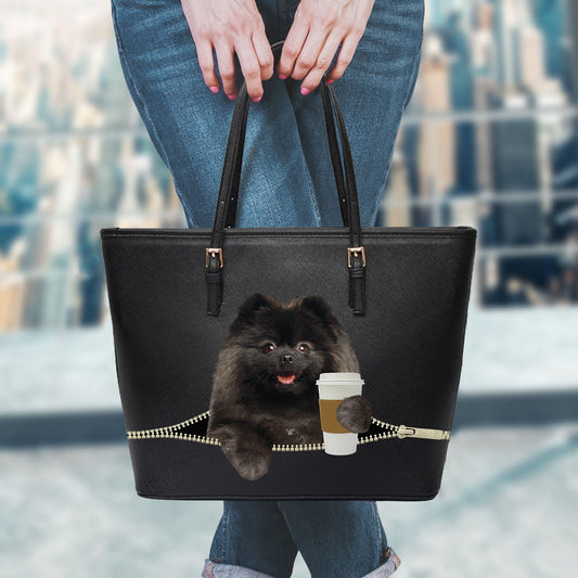 Good Morning - Pomeranian Tote Bag V1