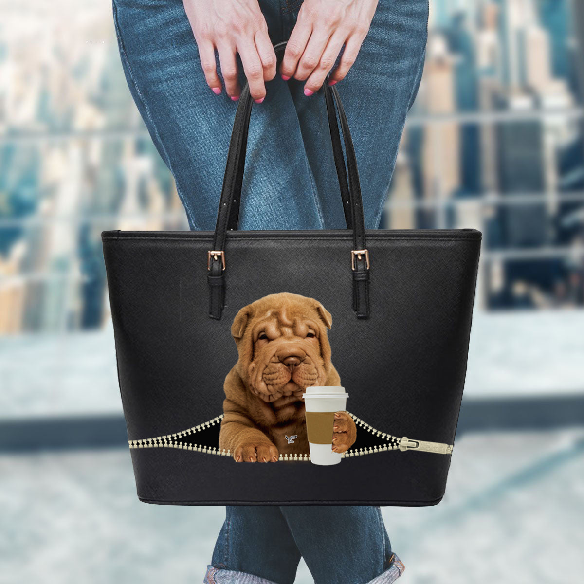 Good Morning - Shar Pei Tote Bag V1