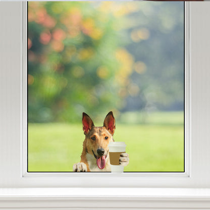 Bonjour - Autocollant de voiture/porte/réfrigérateur/ordinateur portable Smooth Collie V1