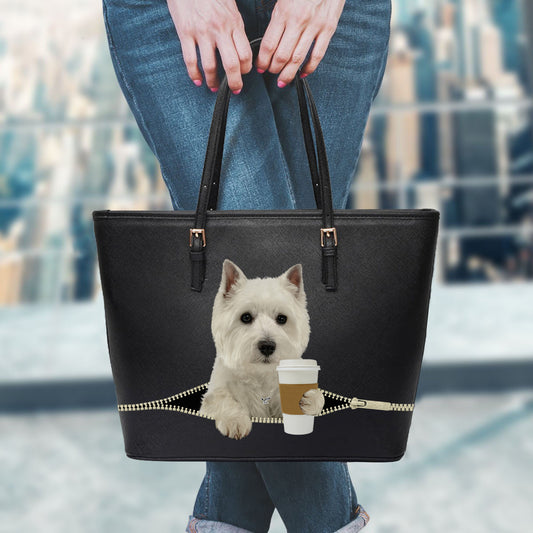 Good Morning - West Highland White Terrier Tote Bag V1