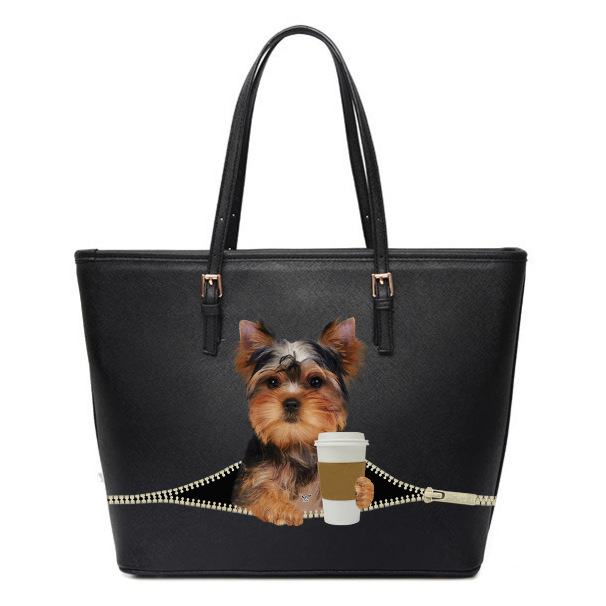 Guten Morgen – Yorkshire Terrier Tragetasche V1