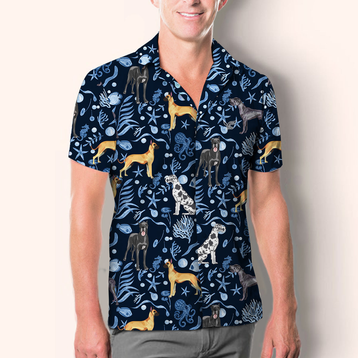 Great Dane - Hawaiian Shirt V4