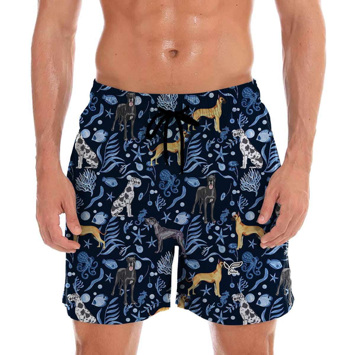 Great Dane - Hawaiian Shorts V4