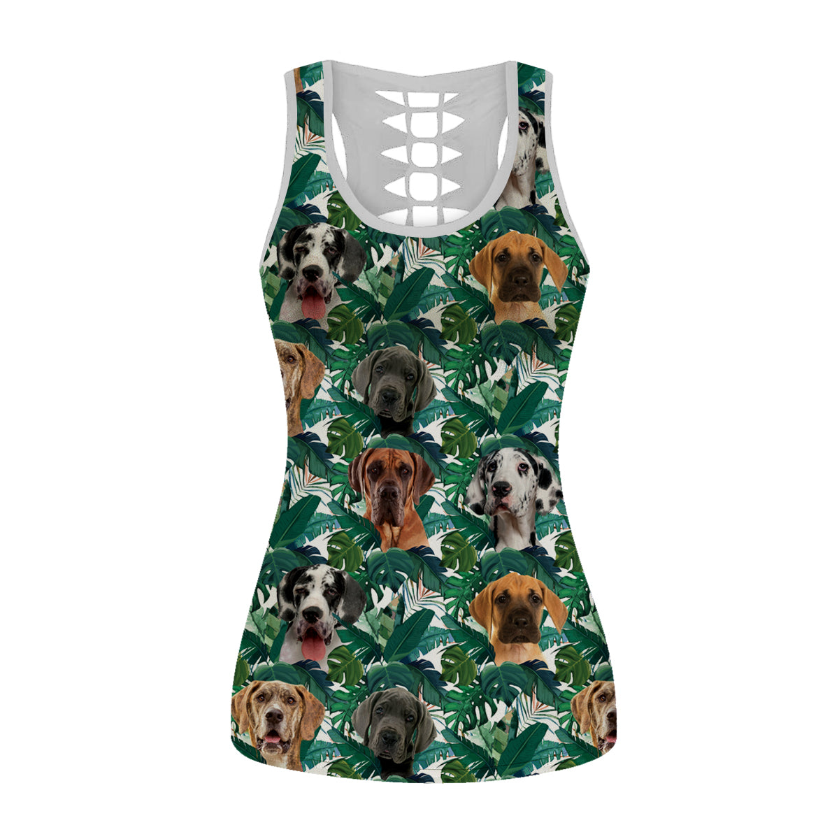 Great Dane - Hawaiian Tank Top V3