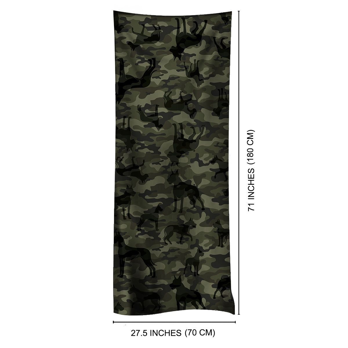 Écharpe camouflage Dogue Allemand V1