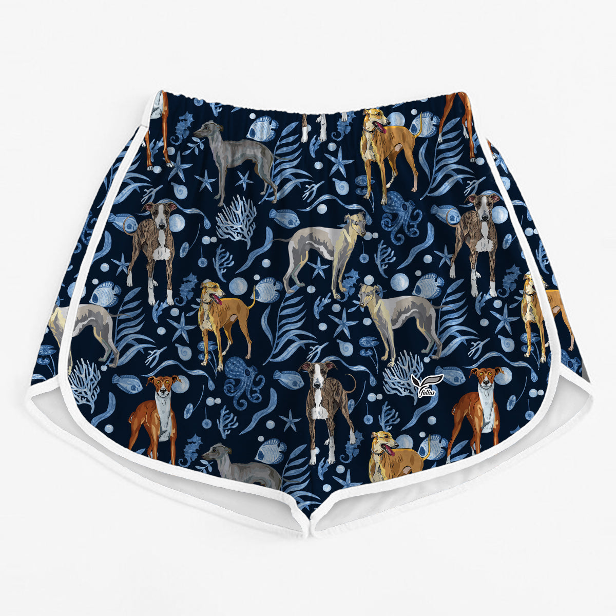 Greyhound - Short de course coloré pour femmes V1
