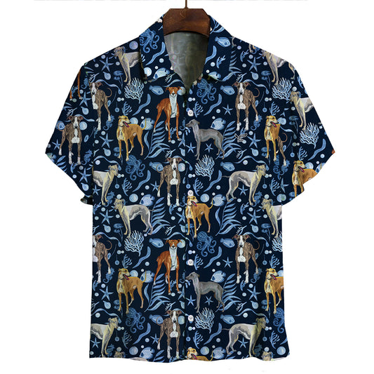 Greyhound - Hawaiian Shirt V1
