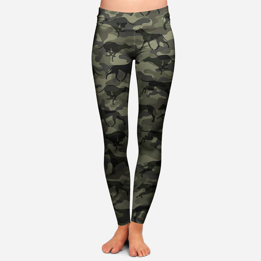 Windhund-Camouflage – Leggings V1