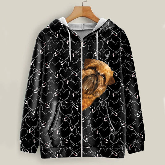 Griffon Bruxellois Will Steal Your Heart - Follus Hoodie