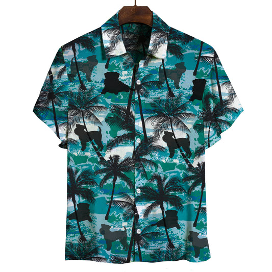 Griffon Bruxellois - Hawaiihemd V1