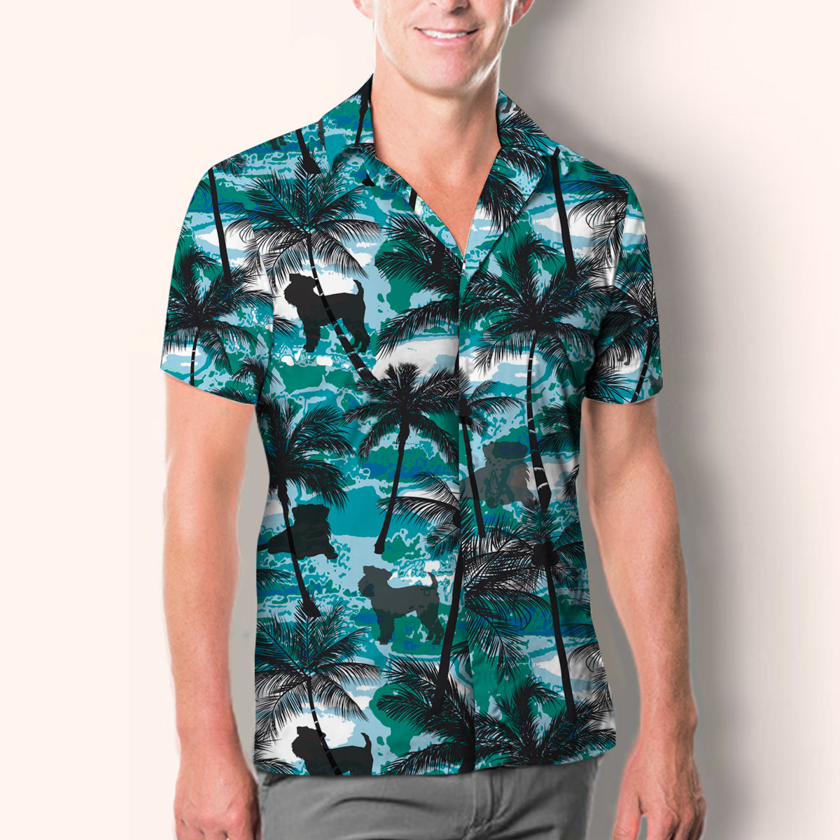 Griffon Bruxellois - Hawaiian Shirt V1