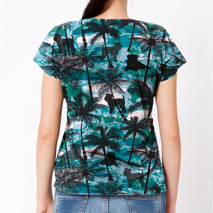 Griffon Bruxellois - Hawaii-T-Shirt V1