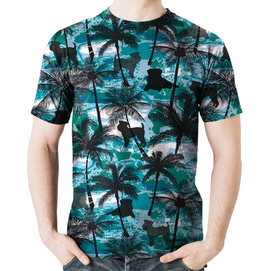 Griffon Bruxellois - T-Shirt Hawaïen V1