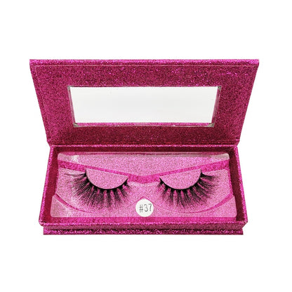 Mink Eyelashes 1 Pair With Pink Box YSDO