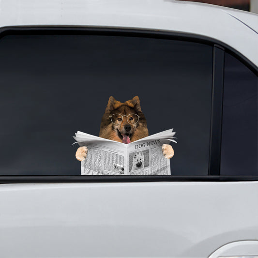 Have You Read The News Today - Eurasier Car/ Door/ Fridge/ Laptop Sticker V1