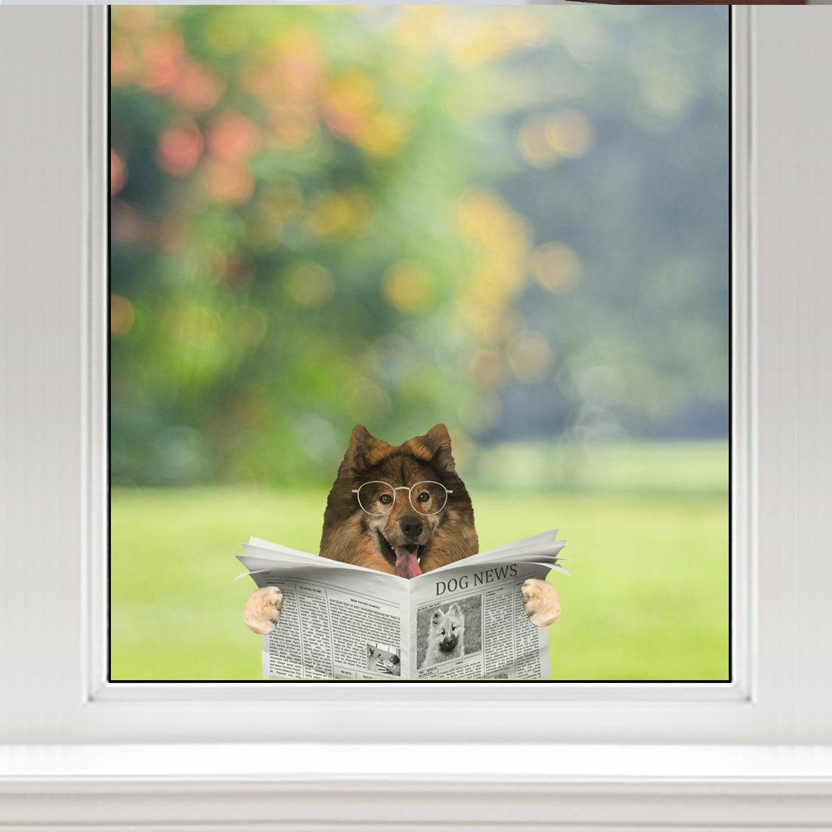 Have You Read The News Today - Eurasier Car/ Door/ Fridge/ Laptop Sticker V1
