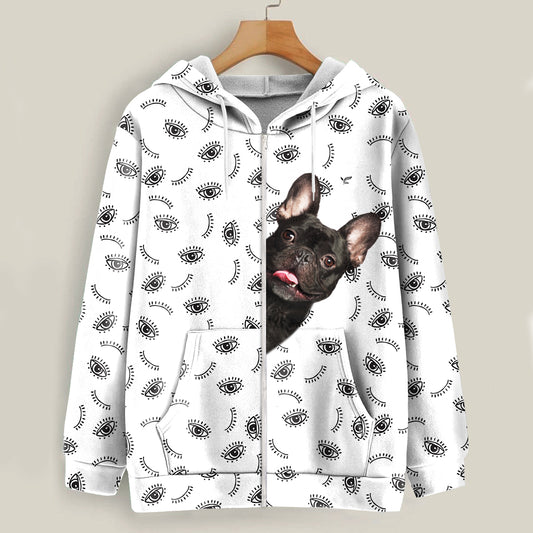 Hello Can You See My French Bulldog - Follus Hoodie